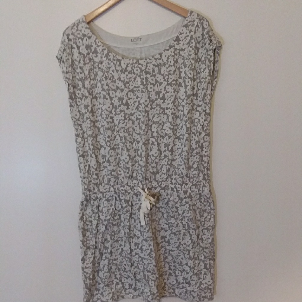 Drop waist lounge dress